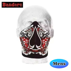 バンデロ■バイカー フェイスマスク オールスクール メンズ フリーサイズ Bandero Biker Half Face Mask Ol' Skool
