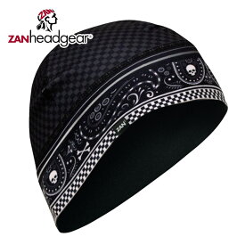 ザンヘッドギア■ ヘルメットライナー スポーツフレックス クラシック・カーボン・ウィーブ ZAN HEADGEAR Helmet Liner Sportflex Classic Carbon Weave ハーレー バイク ビーニー ヘルメットインナーキャップ 防寒