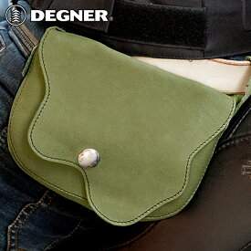 デグナー■レザーサブポケットバッグ カーキ W-104 DEGNER LEATHER SUB POCKET BAG