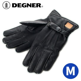 デグナー■ウィンターグローブ ブラック 【M】 WG-12 DEGNER WINTER GLOVE 防寒 防風