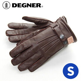 デグナー■ウィンターグローブ ブラウン 【S】 WG-12 DEGNER WINTER GLOVE 防寒 防風