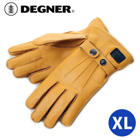 デグナー■ウィンターグローブ ベージュ 【XL】 WG-12 DEGNER WINTER GLOVE 防寒 防風