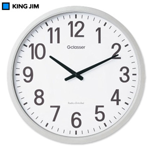 電波掛け時計 大きい  ［送料無料・代引料無料］ 掛け時計 オフィス用 電波クロック 大型　壁掛け時計 シンプル 電波時計