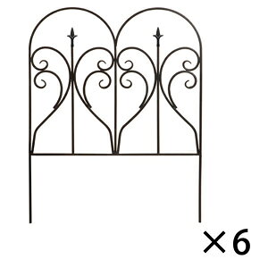アイアンフェンス フィニアル 6枚組 IPN-7293-6P【送料無料】