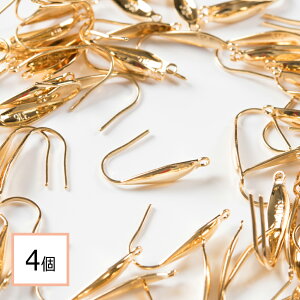 【毎日発送】【サージカルステンレス 316 】 デザイン ピアス ゴールド 4個(2ペア) ステンレス アクセサリー パーツ 金属アレルギー対策 問屋 専門店