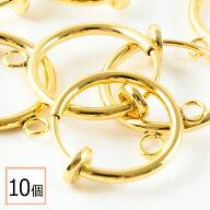 【毎日発送】【サージカルステンレス 316 】 フープイヤリング ゴールド 10個(5ペア) ステンレス アクセ…