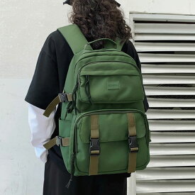 リュックサック 男女兼用 バックパック リュック マザーズリュック デイバッグ A4 大容量 カジュアル カバン バッグ アウトドアリュック 修学旅行 通勤通学 シンプル 収納ポケット豊富 使いやすい