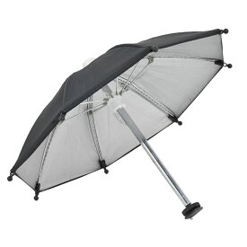撮影時カメラ用傘 フラッシュ用アンブレラ かぶる日傘 ハットアンブレラ 被る傘 帽子の日傘 日よけ 遮光 遮熱 UVカット 雨傘 撥水 防水