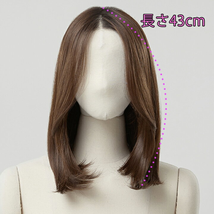 楽天市場】手植えフルウィッグ『サイプリッド ミディアム (モースト  