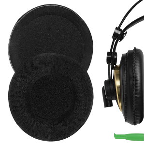 Geekria �C���[�p�b�h Comfort �݊��� �p�b�h �A�[�J�[�Q�[ AKG K240/ K240S/ K240MKII/ K241/ K270/ K271/ K271S/ K272/ K52/ K72/ K92/ K242/ K340/ K550/ K551 �w�b�h�z���ɑΉ� �p�b�h �C���[/�C���[�J�b�v �x���A(�u���b