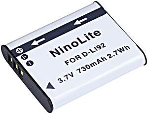NinoLite(NinoLite) D-LI92 LI-50B DB-100 VW-VBX090 NP-150 �݊� �o�b�e���[ �e���[�J�[���ʑΉ����L�ڍ� dli92_t.k.gai