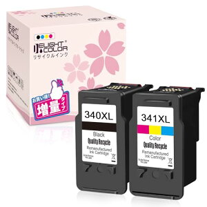 �yDelightcolor�z�Đ��C���N Canon�i�L���m���j�pBC-340 XL+BC-341 XL�i�u���b�N+�J���[�j2�Z�b�g(BC340+BC341 ��e�ʁj�c�ʕ\���t�y�Ή��@��zPIXUS(TS5130�ETS5130S �E MG4230�EMG4130�EMG3630�EMG3530�EMG3230�EMG3130