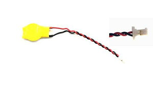 Dell �f�� XPS13 15 9350 9343 9360 9365 9370 XPS 15 9550 9560 9570 Precision 5510 5520 7350�ƌ݊����̂���R�l�N�^�[�P�[�u���i2�s��2 ���C���[�j�t�� ���A���^�C���N���b�N�iRCT�jCMOS�o�b�e���[