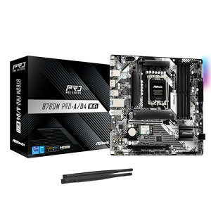 �yAmazon.co.jp����z ASRock �}�U�[�{�[�h B760M Pro-A/D4 WiFi Intel ��12���� �E 13���� CPU (LGA1700)�Ή� B760�`�b�v�Z�b�g DDR4 Bluetooth���� Micro ATX �}�U�[�{�[�h �y�������K�㗝�X�i�z