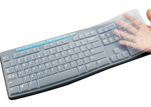 �V���R���L�[�{�[�h�v���e�N�^�[�X�L���J�o�[ Logitech MK295 MK275 K200 MK200 K260 MK260 K270 MK270 �f�X�N�g�b�v�L�[�{�[�h(�N���A�AK200�ƌ݊�������)