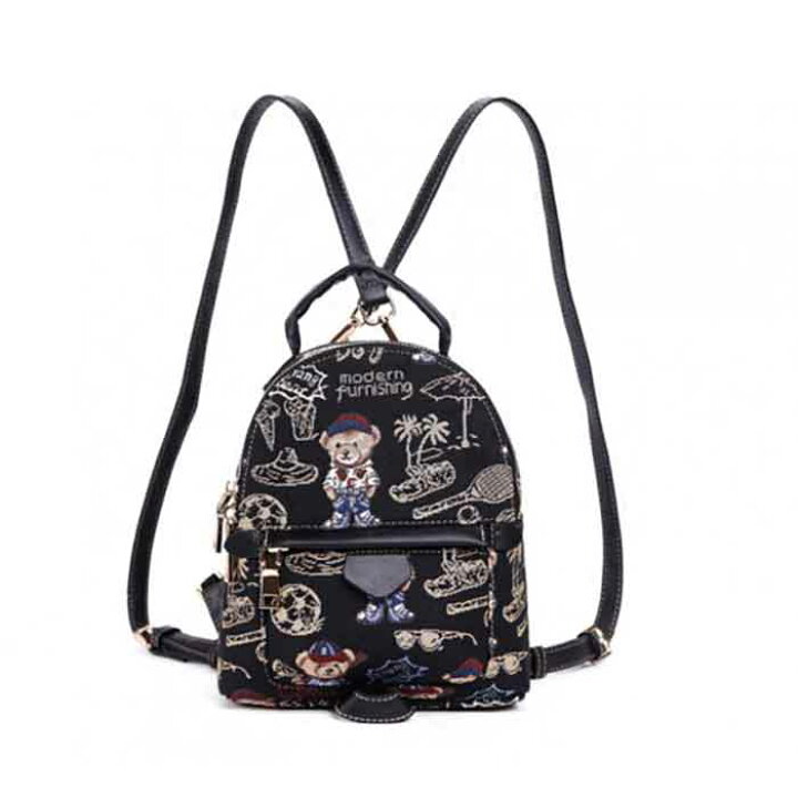 楽天市場 当日出荷 送料無料 リュックサック レディース 学生 高校生 ミニリュック ブランド 小さめ 可愛い 小さめリュック 韓国リュック コンパクトリュック 小さいリュック ミニ 小ぶり 大人 黒 白 クマ くま かわいい コンパクト 女の子 お洒落 デザイン 総柄 楽天市場 当日出荷 送料無料 リュックサック レディース 学生 高校生 ミニリュック ブランド 小さめ 可愛い 小さめリュック 韓国リュック コンパクトリュック 小さいリュック ミニ 小ぶり 大人 黒 白 クマ くま かわいい コンパクト 女の子 お洒落 デザイン 総柄