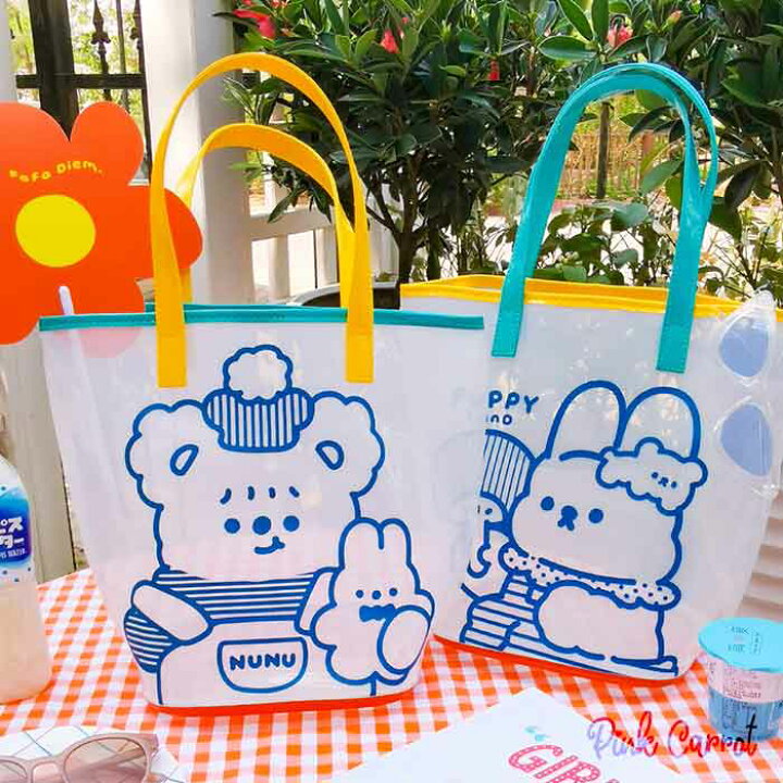 楽天市場】【当日出荷・送料無料】 韓国 可愛い かわいい トート 