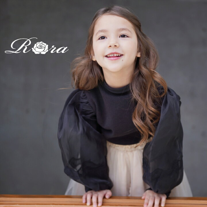 楽天市場 子供服rora ふわっと オペラ パフ袖 Tシャツ 子供服 ブランド 女の子 服 トップス ブラウス ロンt パフ袖 カットソー 入学式 小学校 可愛い フォーマル カジュアル シンプル おしゃれ 大人っぽい 長袖 パフスリーブ 100 110 1 130 140 子供服 ピンク