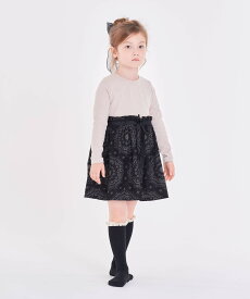 [ 100・110cm在庫処分セール55% 5780→2601円 ] 子供服Rora ソア ワンピース( 2color) 子供服 260ワンピース 長袖 きれいめ 女の子 秋 冬 シンプル リボン ペイズリー 可愛い ブラック ネイビー カジュアル 大人っぽい 100 110 120 130 140 150