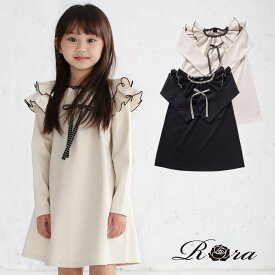 楽天市場 子供服 女の子黒ワンピース キッズサイズ Cm 140 149cm の通販