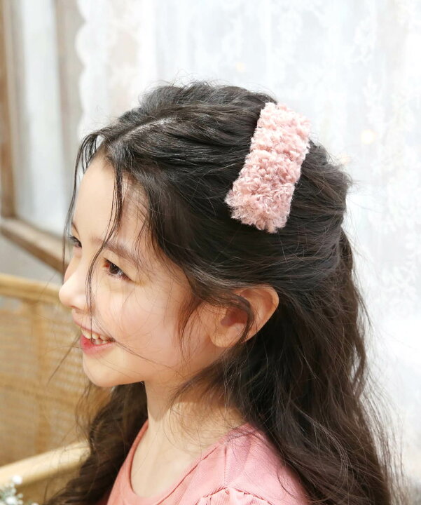 楽天市場】子供服Rora フラッフィー パッチン留め 可愛い 子供 ヘア 