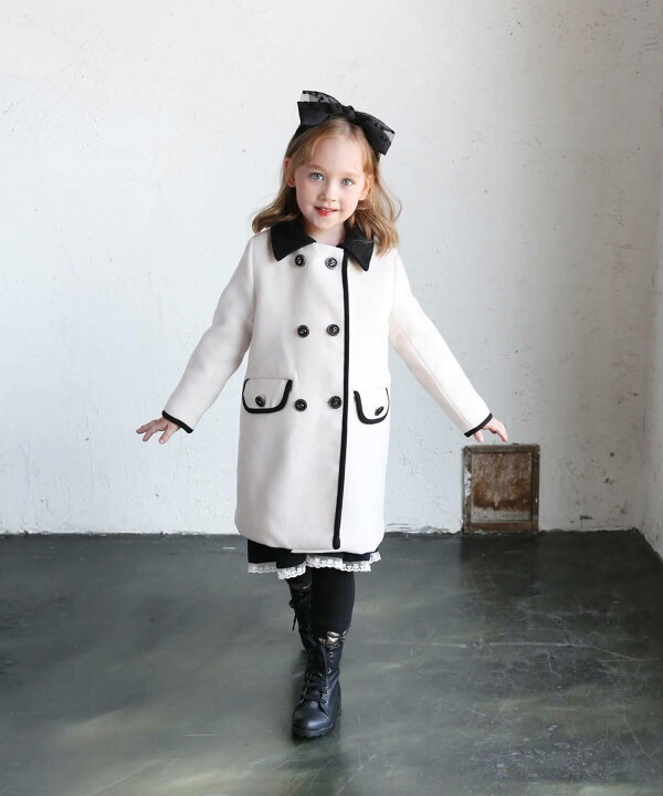 楽天市場】子供服Rora タイム ウール混紡 コート 子供服 女の子 冬服  