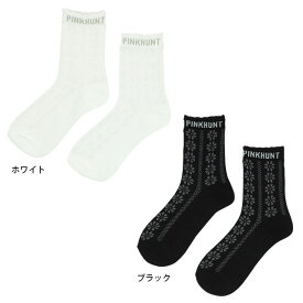 ≪最大1,000円OFFクーポン配布中！≫透かし編み クルーソックス 7847 子供服 キッズ ジュニア 女の子 小学生 お出かけ かわいい おしゃれ 中学生 PH PINKHUNT ピンクハント