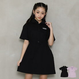 【40％OFF アウトレットSALE】通販限定 襟つき ワンピース 8223K キッズ ジュニア 女の子 PH 小学生 お出かけ かわいい おしゃれ 中学生 PINKHUNT ピンクハント