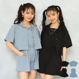 ≪最大1,000円OFFクーポン配布中！≫≪6/11(火)13：59まで 40％OFF アウトレットSALE≫通販限定 ピンクハント シャツ付き サロペット 小学生 お出かけ かわいい 中学生 6915K 子供服 キッズ ジュニア 女の子 PINKHUNT ピンクハント