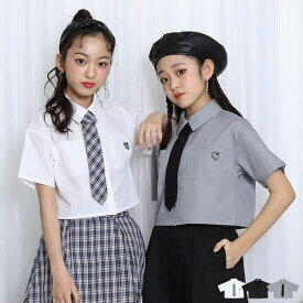 【20％OFF アウトレットSALE】通販限定 ネクタイ付き シャツ 8221K 子供服 キッズ ジュニア 女の子 PH 小学生 お出かけ かわいい おしゃれ 中学生 Cuugal 6月号 掲載 PINKHUNT ピンクハント