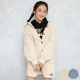 50％OFF 売り尽くしSALE ビッグ シルエット シャツ 8904K (ボトムス別売り) 子供服 キッズ ジュニア 女の子 PH 小学生 お出かけ かわいい おしゃれ PINKHUNT ピンクハント