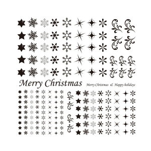 WpR[WtB NX}X ̌ AVe{ / Xm[t[N Xm[NX^ snowflake snowcrystal star X^[  c^    V[g ObY G 