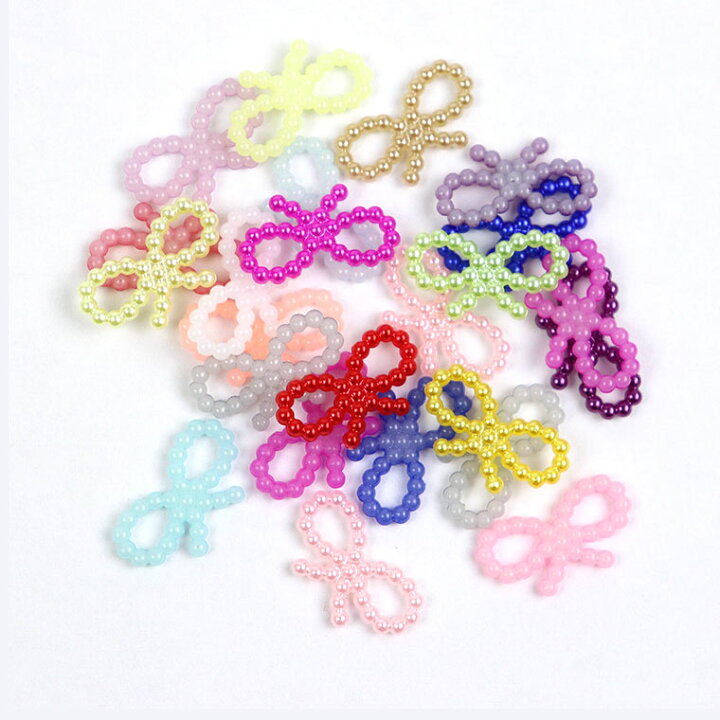 楽天市場 10mm 19mm アソート30個入 アクリル 装飾パーツ リボン ミックス プラスチック アクリル樹脂 蝶結び ちょう結び デコレーション カラフル パール風 ゆめかわいい レジン封入 アクセサリーパーツ デコパーツ 貼り付けパーツ ハンドメイド材料 ゆうパケット