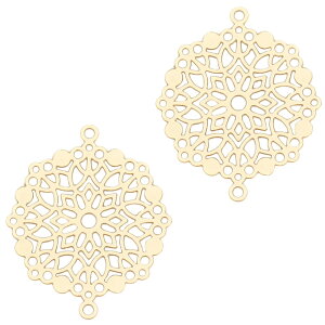 2�� �R�l�N�^�[�p�[�c �ԕ� 28mm×23mm �S�[���h/ ���^���p�[�c �`���[�� ���� �������p�[�c �~�` �� �t�����[ �n���h���C�h�ޗ��y�䂤�p�P�b�g�Ή��z