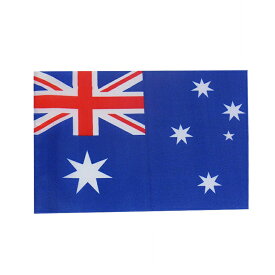 世界の国旗（約21×14cm）ア行国 ：オーストラリア / 手旗 小さめ ミニ国旗 手持ち フラッグ 応援グッズ【ゆうパケット対応】