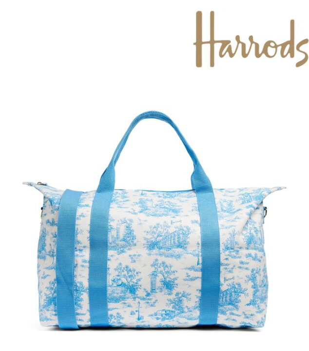 楽天市場】[Harrods] ハロッズ ボストンバッグ /ショッパー トワル 