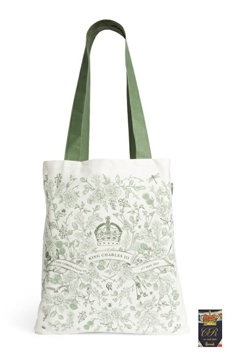 Harrods ハロッズ戴冠式記念トートバッグL