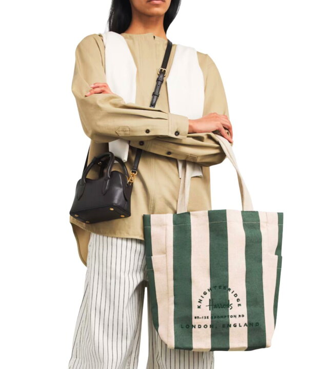 楽天市場】[Harrods] ハロッズ 本店 [正規品] ジュートストライプ 