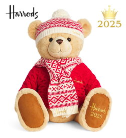 【Harrods year bear 2025】ハロッズ　テディベア　アルフィー 　正規品 イヤーベア　ロクシタン　ソープ　プレゼント中♪