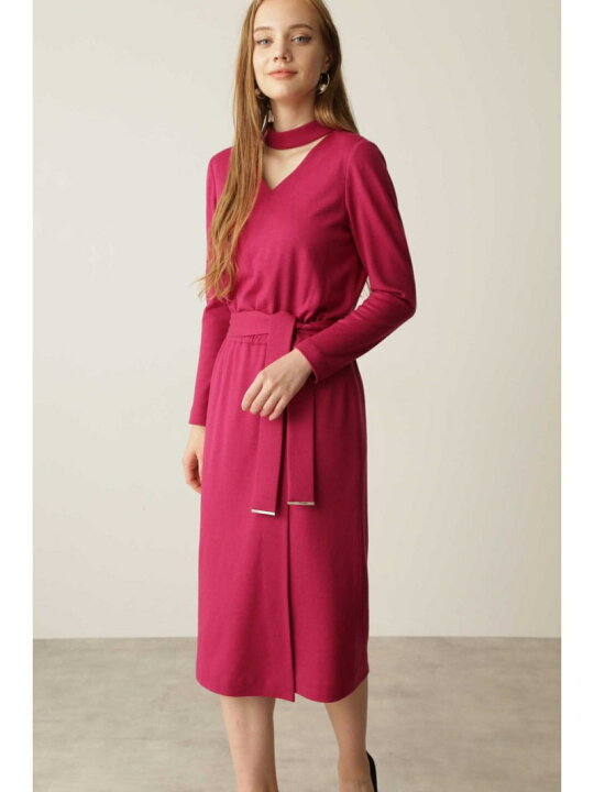 楽天市場】【SALE／50%OFF】◇ウォッシャブル天竺ラップワンピース 