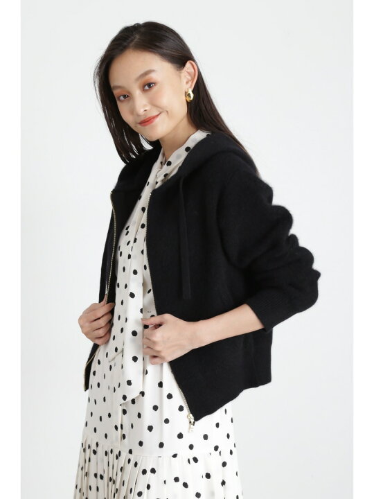 楽天市場】【SALE／50%OFF】ヘアリーZIPニットパーカー PINKY&DIANNE 