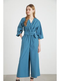 【SALE／50%OFF】◆カシュクールジャンプスーツ PINKY&DIANNE ピンキー アンド ダイアン ワンピース・ドレス ワンピース ブルー ブラック【RBA_E】【送料無料】[Rakuten Fashion]
