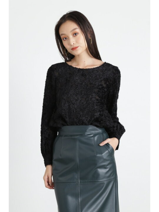 楽天市場】【SALE／50%OFF】◇カットジャガードリボンブラウス 
