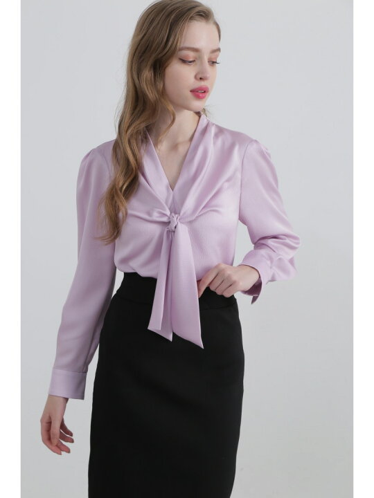 楽天市場】【SALE／40%OFF】◇フロントクロスタイブラウス 