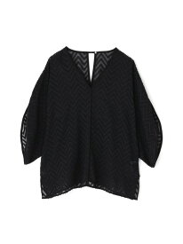 【SALE／40%OFF】パイピングシアーブラウス PINKY&DIANNE ピンキー アンド ダイアン トップス シャツ・ブラウス ベージュ ブラック【RBA_E】【送料無料】[Rakuten Fashion]