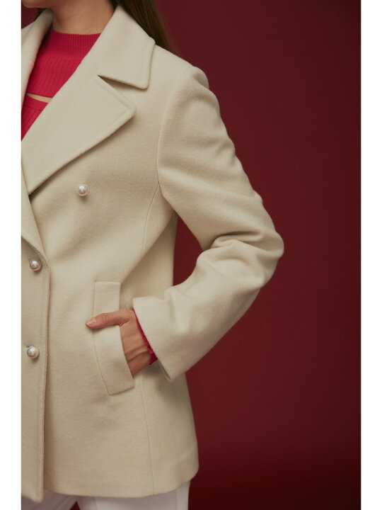 楽天市場】【SALE／50%OFF】◇パール釦ピーコート PINKY&DIANNE 