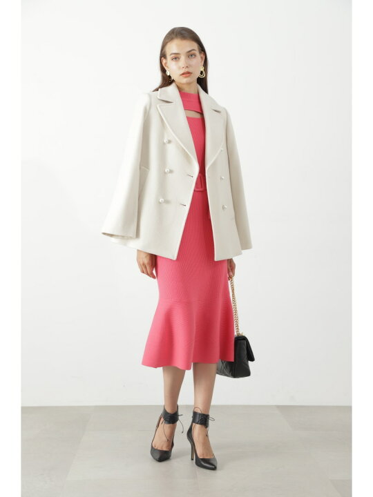 楽天市場】【SALE／50%OFF】◇パール釦ピーコート PINKY&DIANNE 