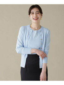 【SALE／46%OFF】[UVカット]クルーネックライトカーディガン PINKY&DIANNE ピンキー アンド ダイアン トップス カーディガン ピンク ブラック ブルー【RBA_E】【送料無料】[Rakuten Fashion]