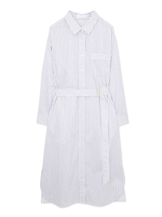 楽天市場】【SALE／70%OFF】ドビーストライプシャツワンピース  