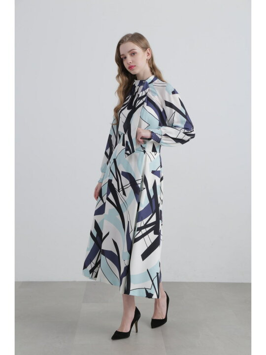 楽天市場】【SALE／28%OFF】◇ジオメトリックアートプリントブラウス 